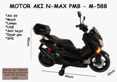 Anekadoo - Toko Mainan Motor Aki M-588 Yamaha N-Max di kota Probolinggo