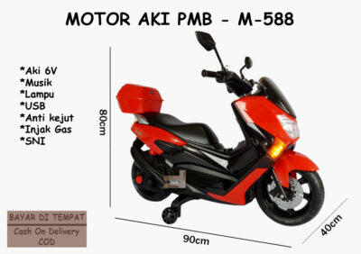 Anekadoo - Toko Mainan Motor Aki N-Max M-588, di kota Probolinggo