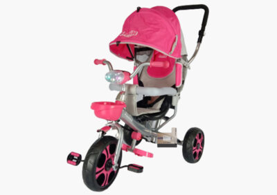 Anekadoo - Toko Mainan Sepeda Roda Tiga Family 8101 Pink di Kota Probolinggo