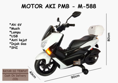 Anekadoo - Toko Mainan Motor Aki N-Max M-588, di kota Probolinggo