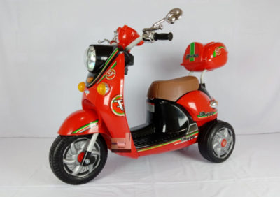 Anekadoo - Toko Mainan Motor Aki M-338 Scoopy Merah-Hitam di Kota Probolinggo