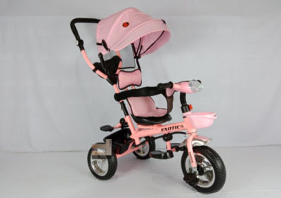 Anekadoo - Toko Mainan Sepeda Roda Tiga Exotic ET-1259 Pink di Kota Probolinggo