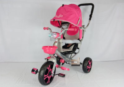 Anekadoo - Toko Mainan Sepeda Roda Tiga Family F-8101 Pink di Kota Probolinggo