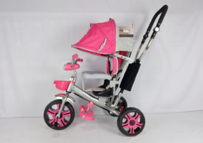 Anekadoo - Toko Mainan Sepeda Roda Tiga Family F-8101 Pink di Kota Probolinggo
