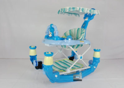 Anekadoo - Toko Mainan Baby Walker Space Baby Karakter Monkey SB-612-3 Biru di Kota Probolinggo