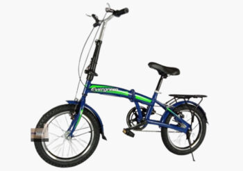 Anekadoo - Toko Mainan Sepeda Lipat Sepeda Lipat 16 Evergreen biru di Kota Probolinggo