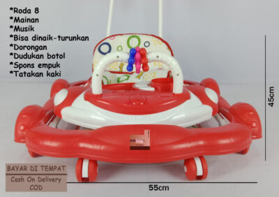 Anekadoo - Toko Mainan Baby Walker Family - 6619-D di kota Probolinggo