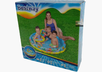 Anekadoo - Toko Mainan Kolam Renang Karet Bestway #55028 – 1.22 M x 25 Cm, Kolam Mandi Anak, Kolam Tanpa Dipompa di kota probolinggo