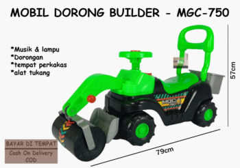 Anekadoo - Toko Mainan Mobil Dorong Builder MGC-750 1 di kota Probolinggo