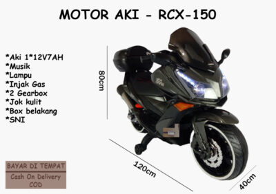 Anekadoo - Toko Mainan Motor Aki RCX 150 - 120 x 40 x 80, Cmdi kota Probolinggo