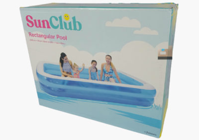 Anekadoo - Toko Mainan Kolam Renang Karet Sun-Club – 3.05 M x 1.83 M x 56 Cm, Hijau di kota probolinggo