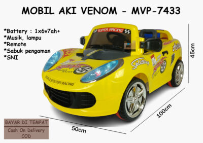 Anekadoo - Toko Mainan Mobil Aki Venom MVP-7433 – 100 x 50 x 45 Cm, Mobil Cas di kota Probolinggo