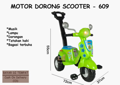 Anekadoo - Toko Mainan Motor Dorong Scooter Hj P2,di kota Probolinggo