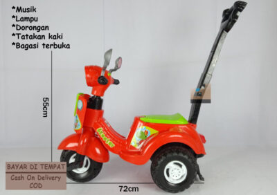 Anekadoo - Toko Mainan Motor Dorong Scooter 609 m1, di kota Probolinggo