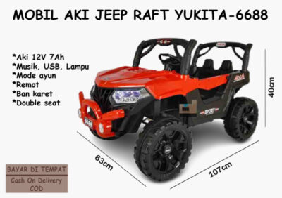 Anekadoo - Toko Mainan Mobil Aki Jeep UTX PMB - M-8788 di kota Probolinggo