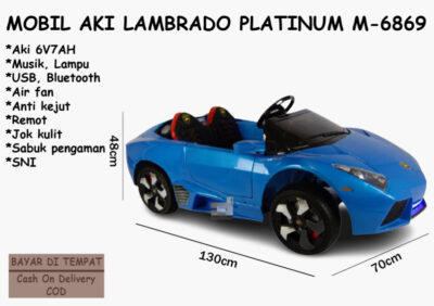 Anekadoo - Toko Mainan Mobil Aki Lamborghini M-6869 di kota Probolinggo