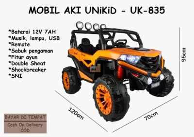 Anekadoo - Toko Mainan Mobil Aki Jeep UNiKiD UK-835, di kota Probolinggo