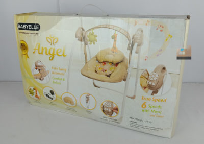 Anekadoo - Toko Mainan Ayunan Bayi Automatic Baby Swinger Chair Babyelle, di kota probolinggo