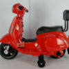 Anekadoo - Toko Mainan Motor Aki Vespa M-788 merah, di kota probolinggo