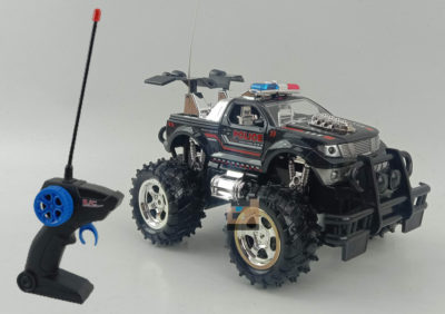 Anekadoo - Toko Mainan Remote Control Mobil Remote Control Police Car (689-656) hitam di kota probolinggo