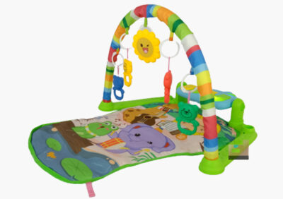 Anekadoo - Toko Mainan Playgym Baby Fitness Piano Jerapah Gitar hijau, di kota probolinggo