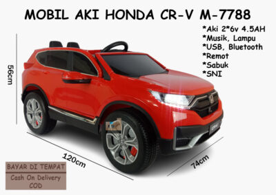 Anekadoo - Toko Mainan Mobil Aki Honda CR-V M-7788 - 120 Cm x 74 Cm x 56 Cm, di kota Probolinggo