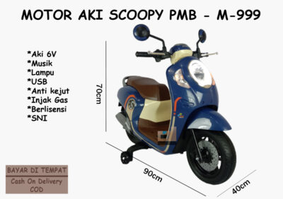 Anekadoo - Toko Mainan Motor Aki Scoopy M-999, di kota Probolinggo