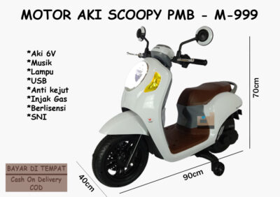 Anekadoo - Toko Mainan Motor Aki Scoopy M-999, di kota Probolinggo