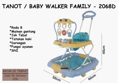 Anekadoo - Toko Mainan Baby Walker Family - 2068-D di kota Probolinggo