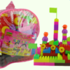 Anekadoo - Toko Mainan Puzzle Block Pintar Tas Ransel Isi 88 Pcs, di kota Probolinggo