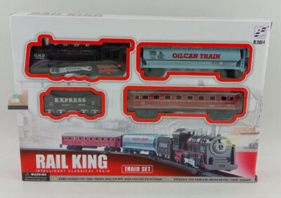 Anekadoo - Toko Mainan Kereta Api Set Rail King Intelligent Classic Train, di kota Probolinggo