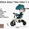 Anekadoo - Toko Mainan Sepeda Roda Tiga Iora T-11, Tricycle, Sepeda Anak, Biru di kota Probolinggo