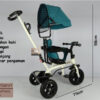 Anekadoo - Toko Mainan Sepeda Roda Tiga Iora T-11, Tricycle, Sepeda Anak, Biru di kota Probolinggo