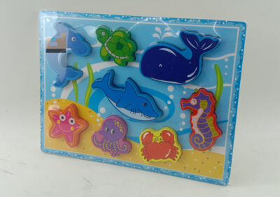 Anekadoo.com. Kado Anda Mainan Puzzle Kayu Chunky Sea, itu ada di Anekadoo. 🛍️❤️