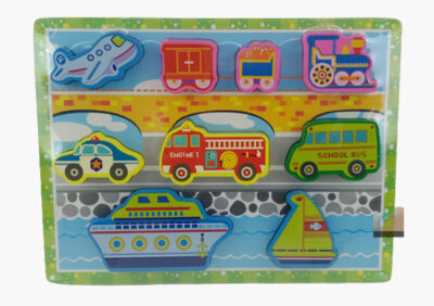 Anekadoo - Toko Mainan Puzzle Kayu Chunky Transportasi, Puzzle Edukasi, Puzzle Timbul di kota Probolinggo