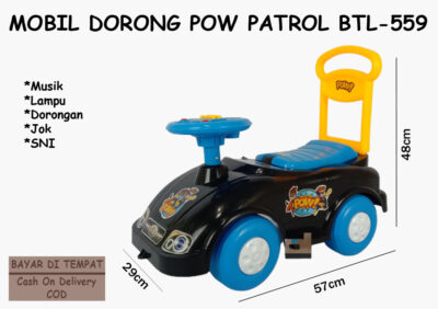 Anekadoo - Toko Mainan Mobil Dorong Pow Patrol BTL-559, di kota Probolinggo