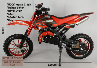 Anekadoo - Toko Mainan Motor Trail Bensin 2 Tak 50 CC (PC-01), di kota Probolinggo