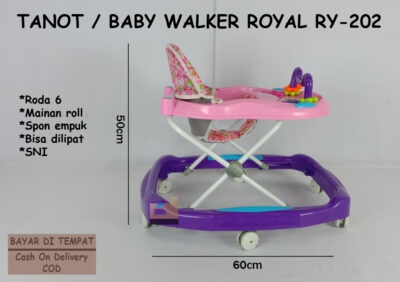 Anekadoo - Toko Mainan Baby Walker Royal RY-202, di kota Probolinggo