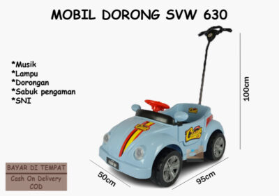 Anekadoo - Toko Mainan Mobil Duduk Anak, Mainan Mobil Dorong Dinaiki Anak SVW 630 B1, di kota Probolinggo