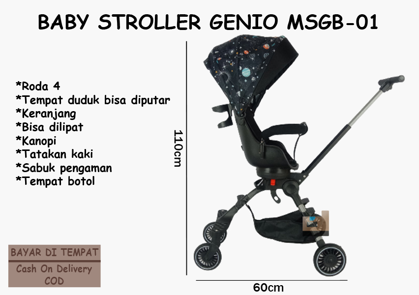 Tatakan stroller outlet