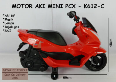 Anekadoo - Toko Mainan Motor Aki Mini PCX - K612-C di kota Probolinggo