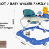 Anekadoo - Toko Mainan Baby Walker Family 136-L Ada Musik di kota Probolinggo