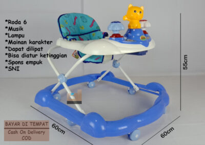 Anekadoo - Toko Mainan Baby Walker Family 136-L Ada Musik di kota Probolinggo