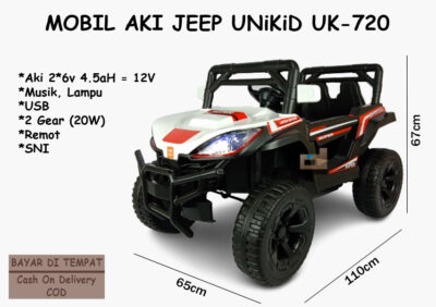 Anekadoo - Toko Mainan Mobil Aki Jeep Unikid UK-720 di kota Probolinggo