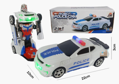 Anekadoo - Toko Mainan Mobil-mobilan Robot Police Car FW-2038A di Kota Probolinggo