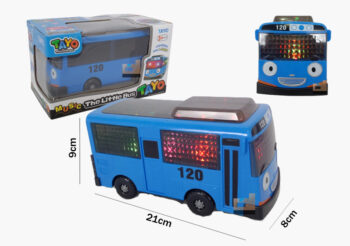 Anekadoo - Toko Mainan Mobil-mobilan B/O Music The Little Bus Tayo Biru di Kota Probolinggo