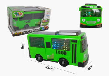 Anekadoo - Toko Mainan Mobil-mobilan B/O Music The Little Bus Tayo Hijau di Kota Probolinggo