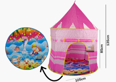 Anekadoo - Toko Mainan Tenda Anak Mainan Tenda A Beautiful Chubby House Hello + Alas Biru di Kota Probolinggo