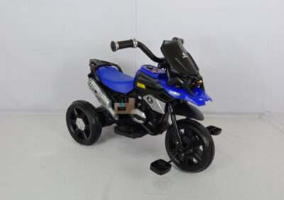 Anekadoo - Toko Mainan Motor Aki + Roda Tiga Exotic EMT-2214 – 72 x 45 x 50 Cm Biru, di Kota Probolinggo