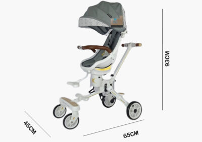 Anekadoo - Toko Mainan Kereta Dorong Bayi Magic Stroller Pacific PC-LW999-1 Putih, di Kota Probolinggo